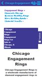 Mobile Screenshot of chicago-engagement-rings.com